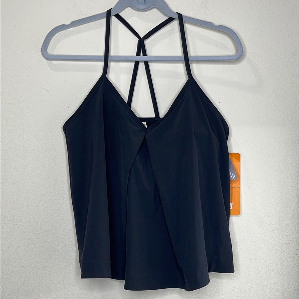 Lucy Women's Unhindered Bra Top Tank Top Lucy Black Bra Size Medium
